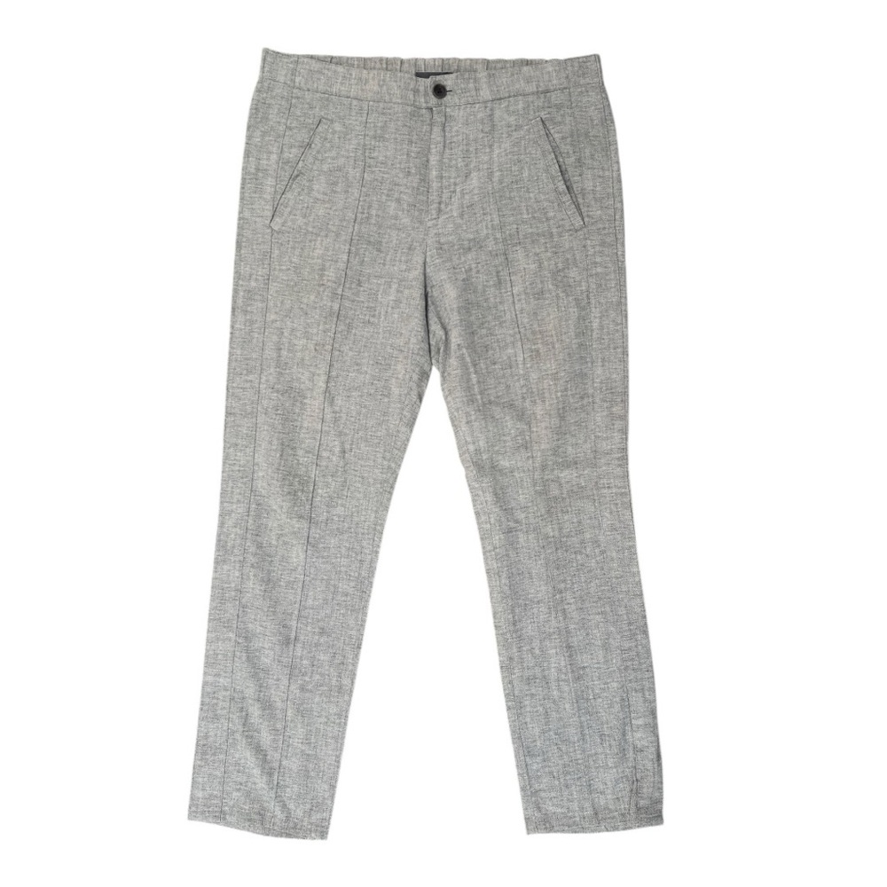 👖 Vince Men’s Slim Trousers – Heather Gray –‎ Size 32